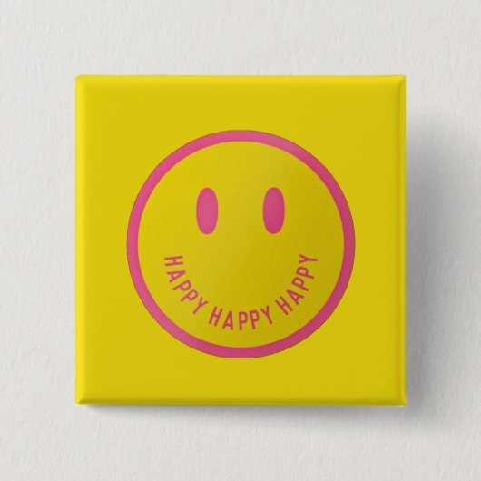 Happy Button (Vorderseite)