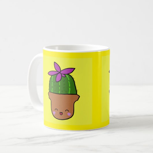 Happy Cacti Tasse (Vorderseite Links)