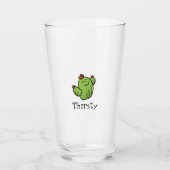 Happy Cactus Glas (Vorderseite)