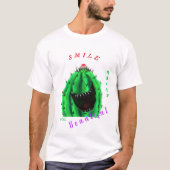 Happy Cactus T-Sirt - Lächeln T-Shirt (Vorderseite)