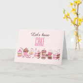 Happy Cake Day to Co-worker Birthday Card Karte (Gelbe Blume)