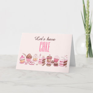 Happy Cake Day to Co-worker Birthday Card Karte