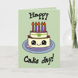 Happy cake day! Verjaardags Karte