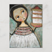 Happy Cake Postkarte (Vorderseite)