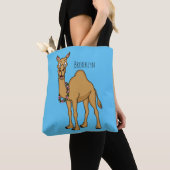 Happy Camel Cartoon Illustration Tasche (Von Nahem)