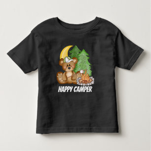 Happy Camp Bär Kinder Unisex Kleinkind T - Shirt