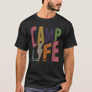 Happy Camp Life Fun Camping und Wanderfreude C T-Shirt