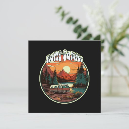 Happy Camper (Stehend Vorderseite)