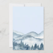 Happy Camper 1. Geburtstag Campingplatz Party Einladung (Rückseite)