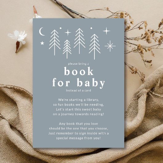 Happy Camper Baby Book Card Begleitkarte