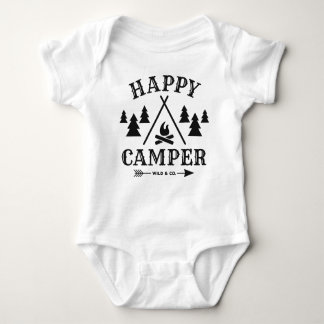 Happy Camper Baby Strampler