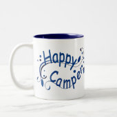 Happy Camper Blue Tasse (Links)