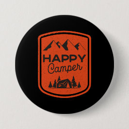 Happy Camper Button