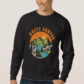 Happy Camper  Camping  Adventure Sweatshirt (Vorderseite)