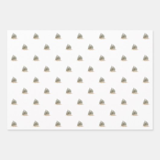 Happy Camper | Camping Birthday Party Geschenkpapier Set (Vorderseite 2)