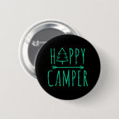 Happy Camper Camping Button (Vorne & Hinten)