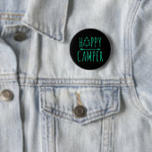 Happy Camper Camping Button (Beispiel)