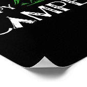 Happy Camper - Camping für Männer Poster (Ecke)
