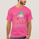 Happy Camper - Camping für Männer und Kinder T-Shirt (Vorderseite)
