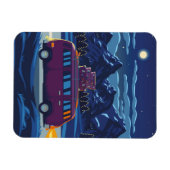Happy Camper Camping Magnet (Horizontal)