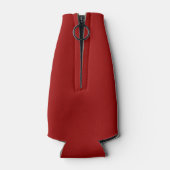 Happy Camper Camping RV Rote Flasche Cooler Flaschenkühler (Rückseite)