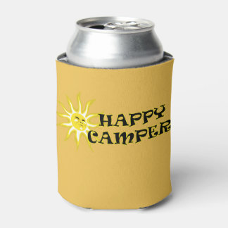 Happy Camper Camping Sunshine Can Cooler Dosenkühler