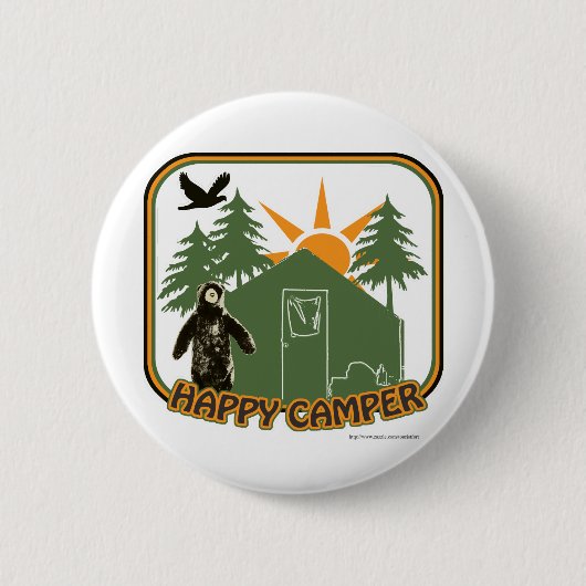 Happy Camper Classic Button (Vorderseite)