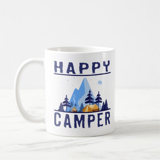 Happy Camper Classic Tasse (Links)