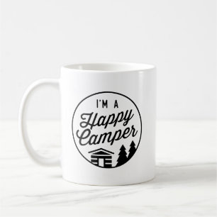 Happy Camper Coffee Tasse
