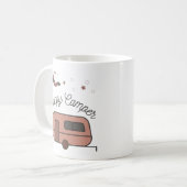 Happy Camper Coffee Tasse (Vorderseite Links)