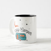 Happy Camper Coffee Tasse (Vorderseite Links)