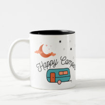 Happy Camper Coffee Tasse
