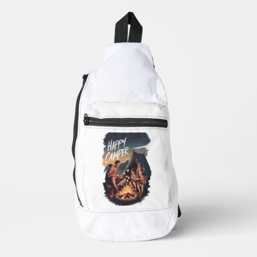 Happy Camper Crossbody Bag (Vorderseite)