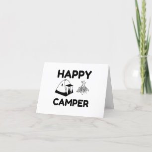 HAPPY CAMPER DANKESKARTE