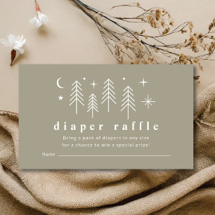 Happy Camper Diaper Raffle Begleitkarte