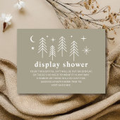 Happy Camper Display Dusche Begleitkarte