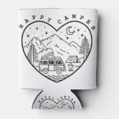 Happy Camper Doodle Dosenkühler (Vorderseite)