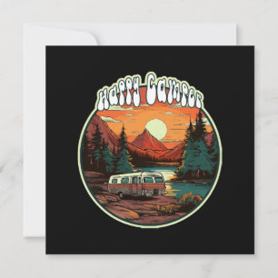 Happy Camper Einladung