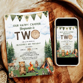Happy Camper Einladung