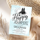 Happy Camper Einladung zum Geburtstag