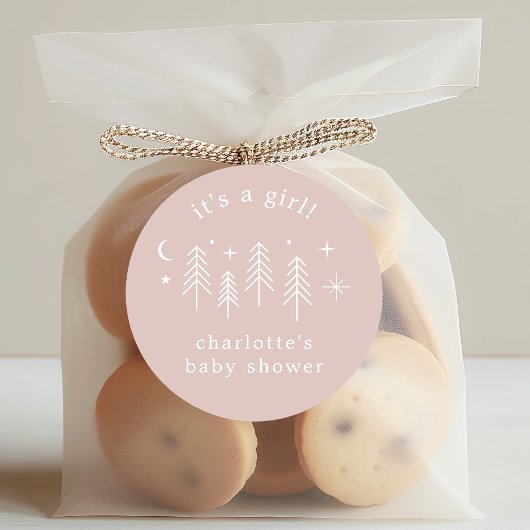 Happy Camper Es ist ein Junge Runder Aufkleber