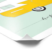 Happy Camper Foto Print (Ecke)