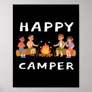 Happy Camper - Freude an der Natur Poster