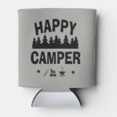 Happy Camper Fun Camping Quote Dosenkühler (Vorderseite)