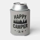Happy Camper Fun Camping Quote Dosenkühler (Kanne Rückseite)
