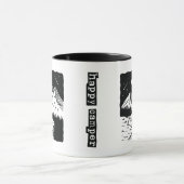 Happy Camper Funny Camping Cool Wandergrafik Tasse (Zentrum)