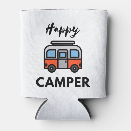 Happy Camper für diejenigen, die Liebe Camping Dosenkühler (Vorderseite)