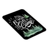 Happy Camper Geboren zu Camp Magnet (Rechte Seite)