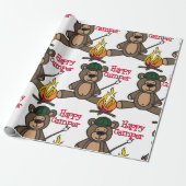 Happy Camper Geschenkpapier (Ungerollt)