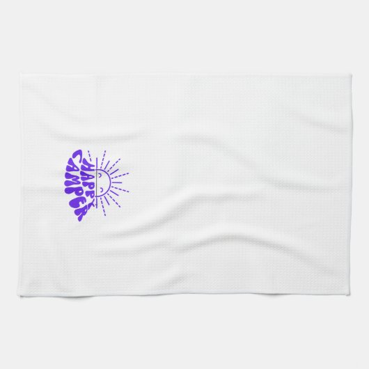 Happy Camper Geschirrtuch (Horizontal)